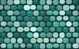 Ha Long Jade Cobblestone — colourful teal cobblestone background
