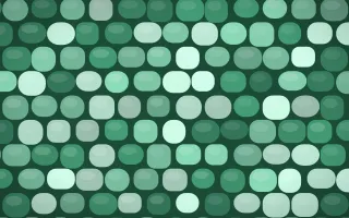 Hanbok Mint Cobblestone — colourful green cobblestone background