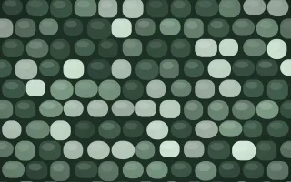 Kiwi Fern Cobblestone — dark green cobblestone background