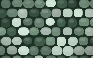Kiwi Fern Grand Setts — dark green cobblestone background
