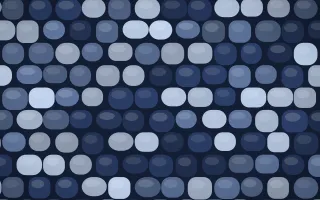Kyoto Indigo Cobblestone — dark blue cobblestone background