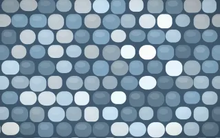 Lapland Snow Cobblestone — colourful blue cobblestone background