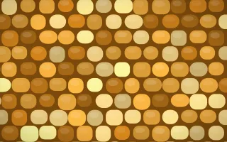 Marigold Temple Cobblestone — colourful orange and brown cobblestone background