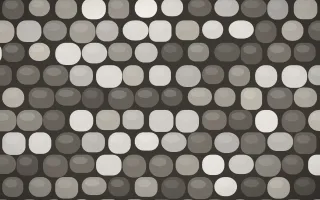 Milano Stone Cobblestone — colourful orange and grey cobblestone background