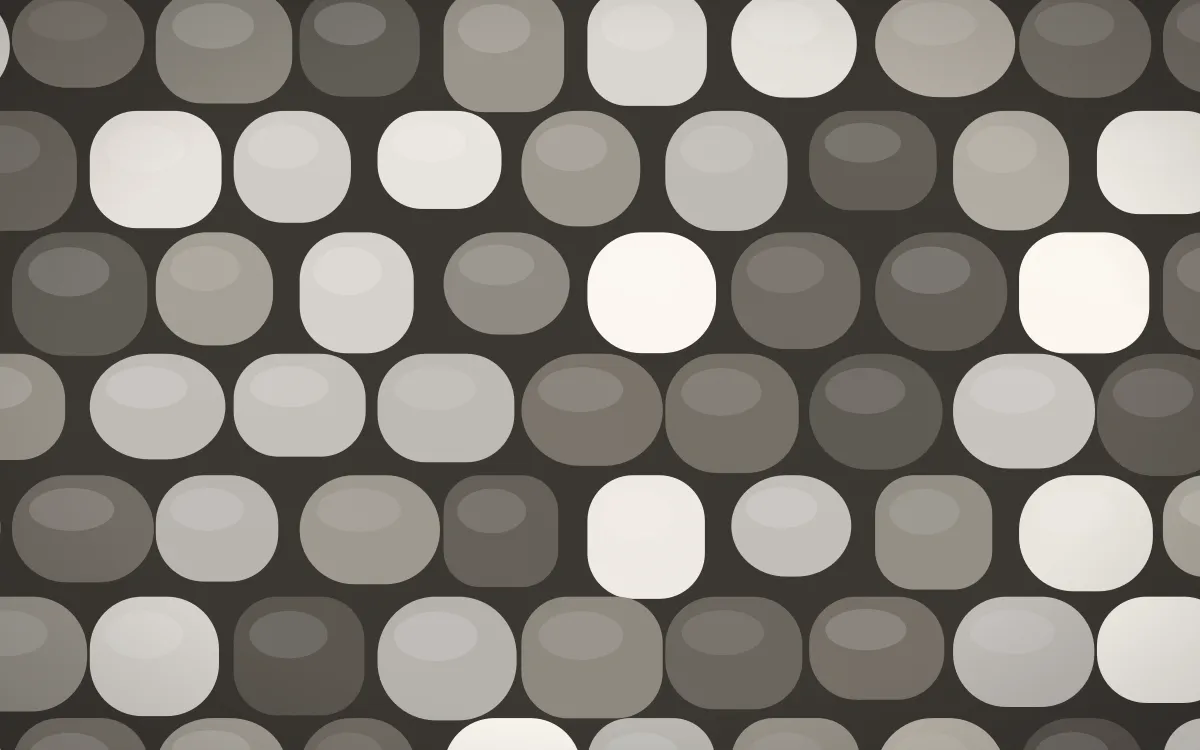 Milano Stone Grand Setts — colourful orange and grey cobblestone background