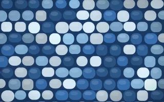 Ming Porcelain Cobblestone — colourful blue cobblestone background