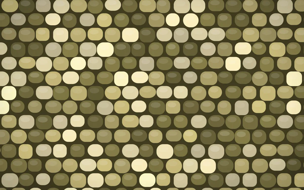 Nile Papyrus Petite Cobbles — colourful yellow cobblestone background
