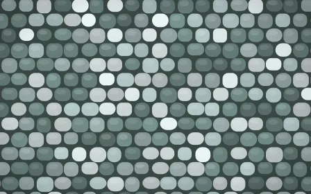 Pacific Fog Petite Cobbles — colourful teal and grey cobblestone background