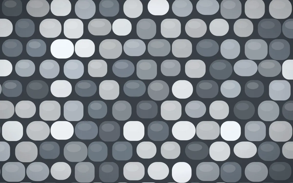Paris Zinc Cobblestone — colourful blue and grey cobblestone background