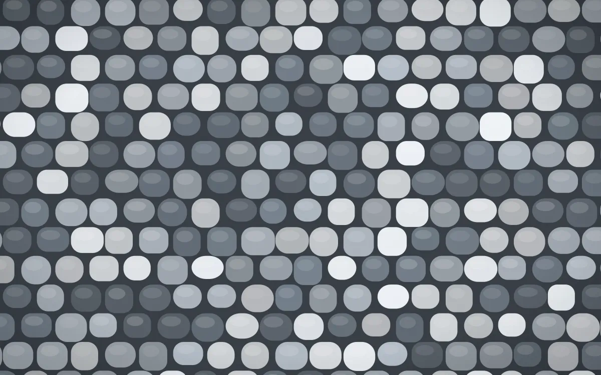 Paris Zinc Petite Cobbles — colourful blue and grey cobblestone background