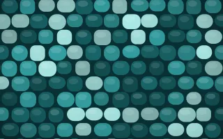 Peacock Court Cobblestone — dark teal cobblestone background