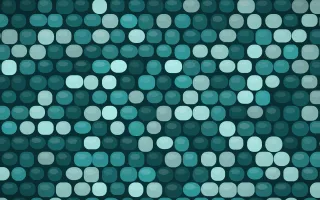 Peacock Court Petite Cobbles — dark teal cobblestone background