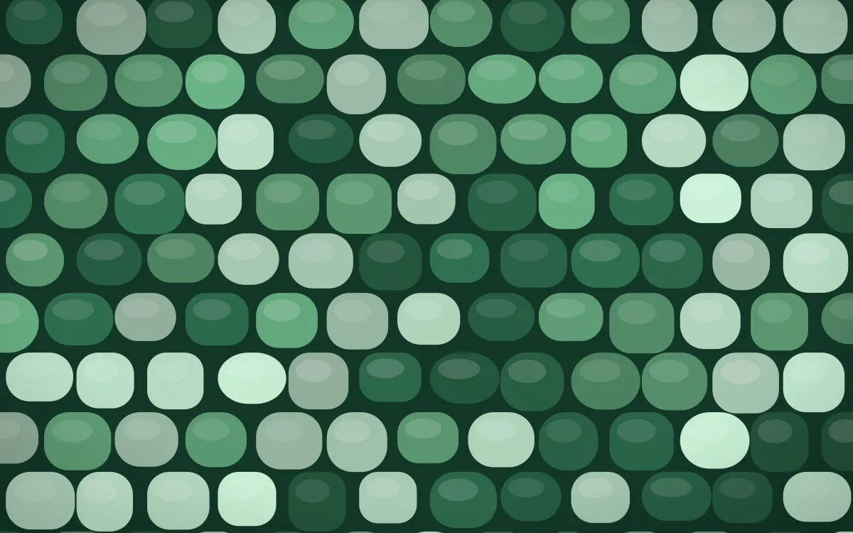 Persian Garden Cobblestone — dark green cobblestone background