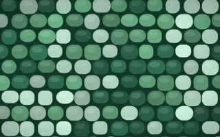 Persian Garden Cobblestone — dark green cobblestone background