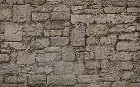 Cobblestone Golden Hour — colourful grey cobblestone background