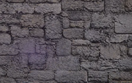 Cobblestone Low Key — dark purple cobblestone background