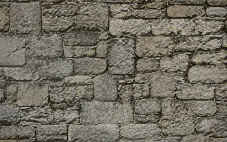 Cobblestone Side Light — dark grey cobblestone background