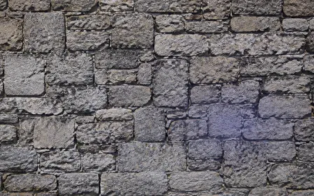 Cobblestone Softbox — dark blue cobblestone background