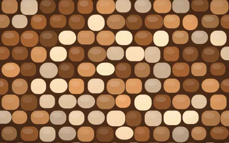 Porto Terra Cobblestone — colourful orange and brown cobblestone background