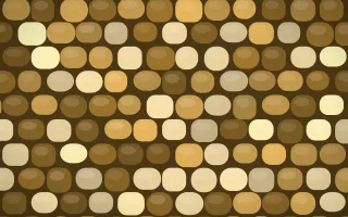 Prague Gold Cobblestone — colourful gold and brown cobblestone background
