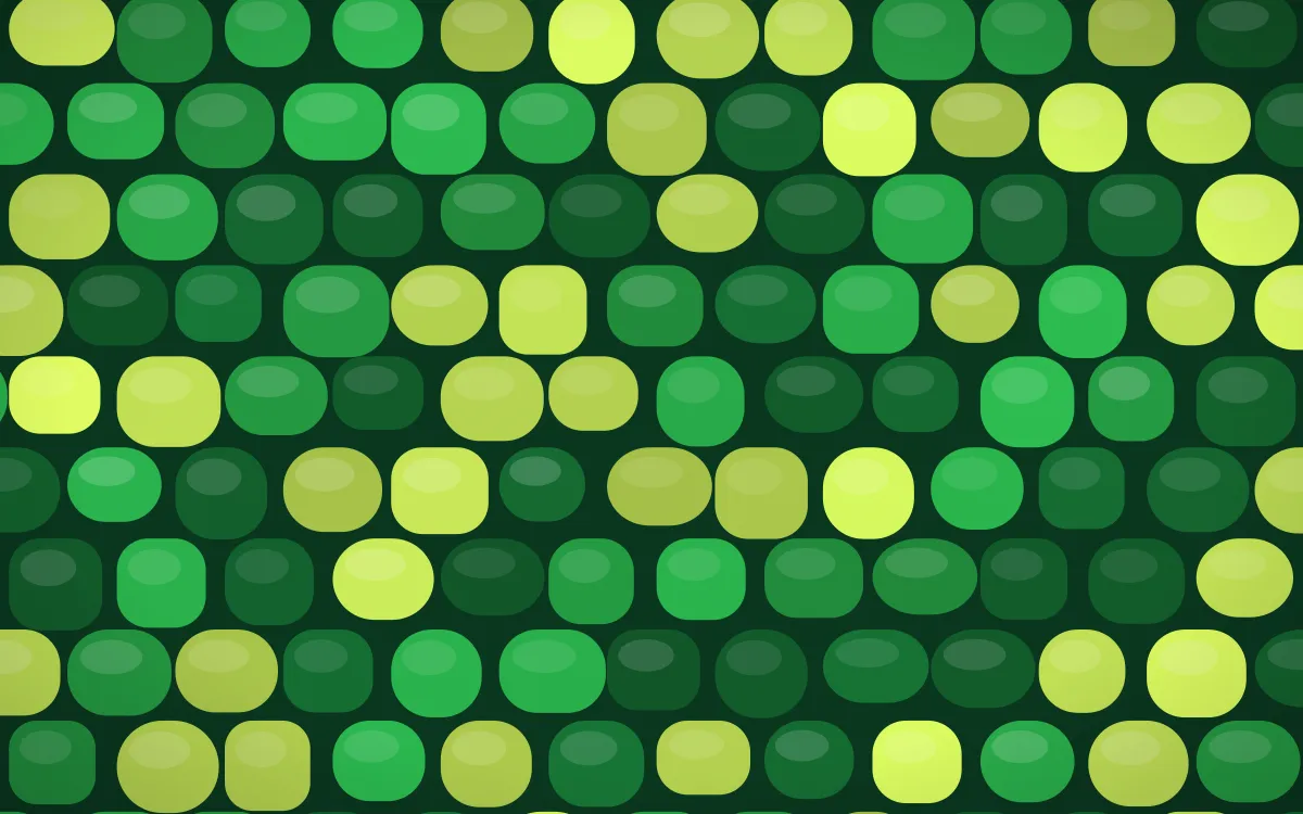 Rio Carnival Cobblestone — colourful green cobblestone background