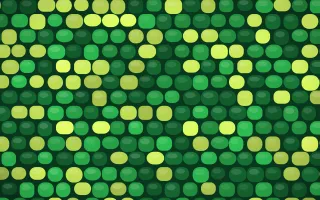 Rio Carnival Petite Cobbles — colourful green cobblestone background