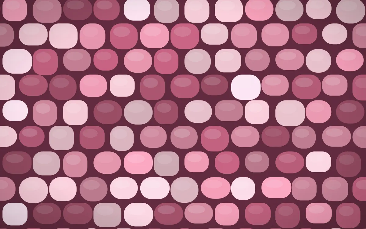 Seoul Blossom Cobblestone — colourful pink cobblestone background