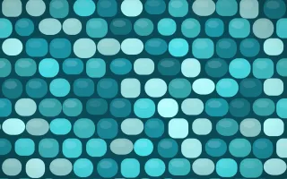 Tahiti Lagoon Cobblestone — colourful teal cobblestone background