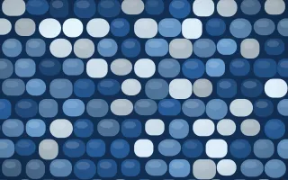 Talavera Puebla Cobblestone — colourful blue cobblestone background