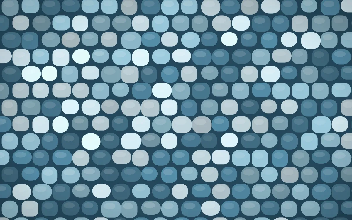Udaipur Lake Petite Cobbles — colourful blue cobblestone background