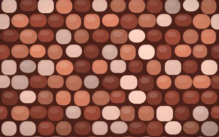 Venetian Rosso Cobblestone — dark orange, brown and red cobblestone background