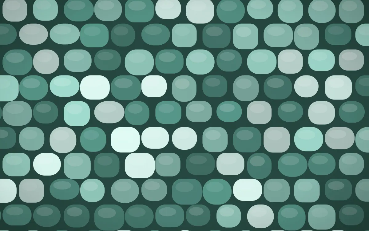 Winter Palace Cobblestone — colourful teal cobblestone background