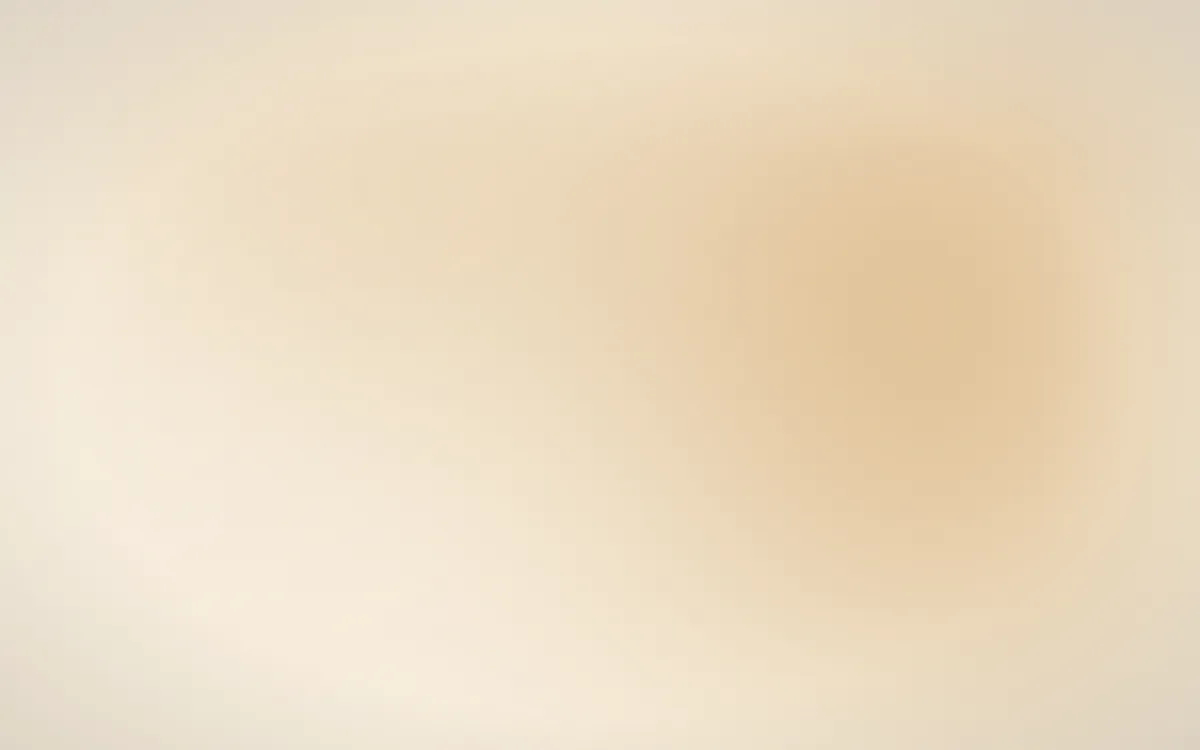 Bronze Modern Whisper — light orange and beige color field background