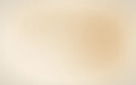Bronze Modern Whisper — light orange and beige color field background
