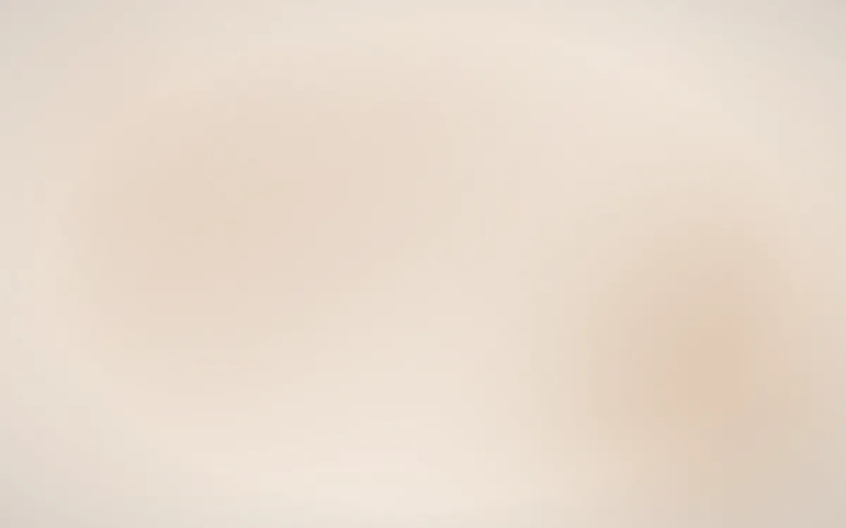 Cocoa Bold Whisper — light orange and beige color field background