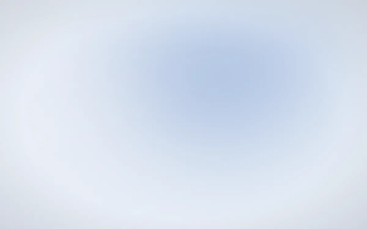 Denim Bold Whisper — light blue and white color field background