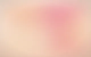 Peach Drift — light orange, red and beige color field background