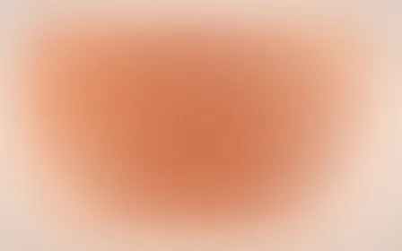 Peachette Field — light orange and white color field background