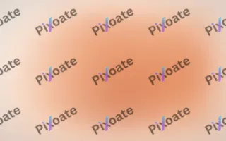 Peachette Field II — light orange and white color field background, variation II