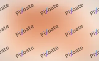 Peachette Field III — light orange and white color field background, variation III