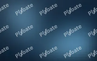 Polaris Field — dark blue and black color field background