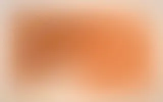 Tangelo Field II — colourful orange and beige color field background, variation II