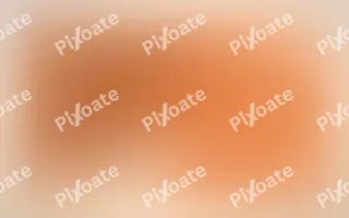 Tangelo Field II — colourful orange and beige color field background, variation II