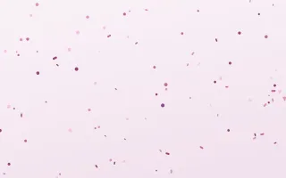 Berry Veil Fête III — light pink and white confetti background, variation III