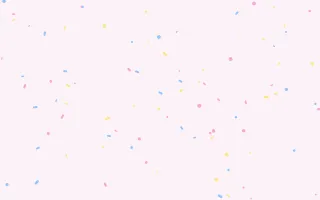 Candy Confetti — light white, pink and blue confetti background