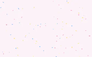 Candy Confetti III Candy Confetti III — light white, pink and blue confetti background, variation III