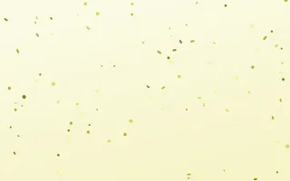 Citrine Fête II — light gold and beige confetti background, variation II