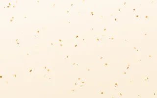 Cloudberry Fête — light orange and white confetti background