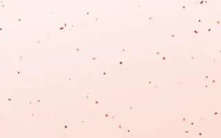 Coralline Toss II — light orange, red and white confetti background, variation II