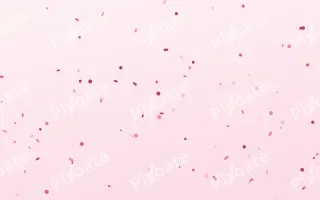 Flaminga Fête — colourful red and white confetti background